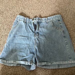 NEVER WORN blue jean shorts